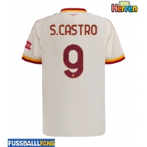 AS Roma Santiago Castro #9 Auswärtstrikot 2026-27 Kurzarm